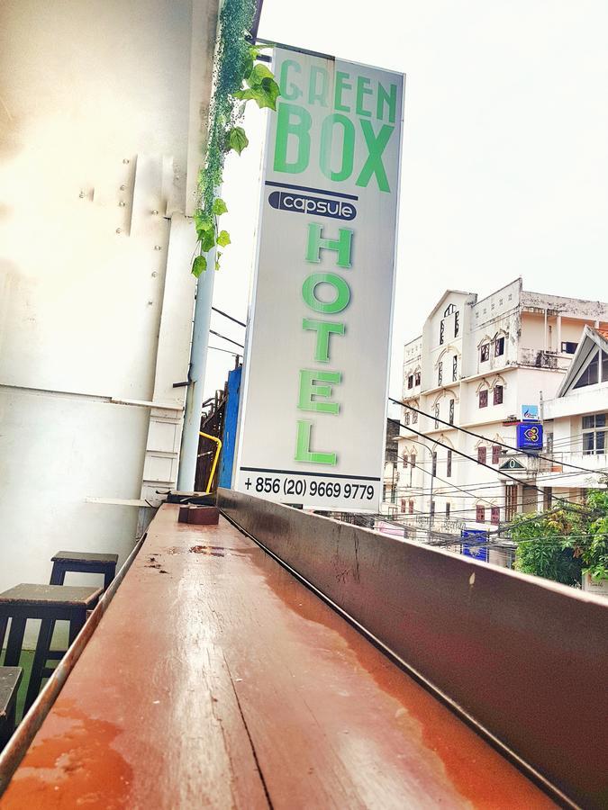 Green Box Capsule Hostel & Hotel Vientiane Exterior photo