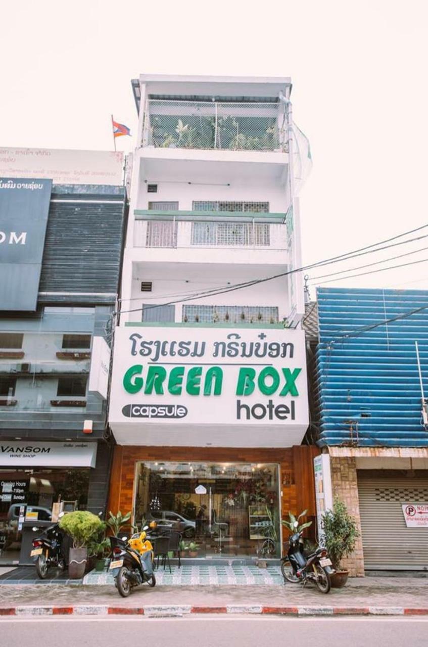 Green Box Capsule Hostel & Hotel Vientiane Exterior photo